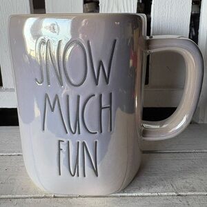 Rae Dunn Snow Much Fun Mug - Iridescent